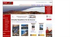 Desktop Screenshot of kanarenaktuell.eu